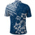 Hawaii Summer Polo Shirt Mix Polynesian Dark Blue LT6 - Polynesian Pride