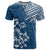 Hawaii Summer T Shirt Mix Polynesian Dark Blue LT6 Blue - Polynesian Pride