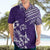 Hawaii Summer Hawaiian Shirt Mix Polynesian Purple LT6 - Polynesian Pride