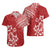 Hawaii Summer Hawaiian Shirt Mix Polynesian Red LT6 - Polynesian Pride