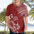 Hawaii Summer Hawaiian Shirt Mix Polynesian Red LT6 - Polynesian Pride