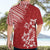 Hawaii Summer Hawaiian Shirt Mix Polynesian Red LT6 - Polynesian Pride