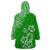 Hawaii Summer Wearable Blanket Hoodie Mix Polynesian Green LT6 - Polynesian Pride