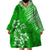 Hawaii Summer Wearable Blanket Hoodie Mix Polynesian Green LT6 - Polynesian Pride