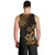 Hawaii Summer Men Tank Top Mix Polynesian Gold LT6 - Polynesian Pride