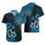 Hawaii Summer Hawaiian Shirt Mix Polynesian Black-Blue LT6 - Polynesian Pride