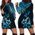 Hawaii Summer Hoodie Dress Mix Polynesian Black-Blue LT6 - Polynesian Pride