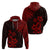 Hawaii Summer Hoodie Mix Polynesian Black Red LT6 - Polynesian Pride