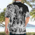 Polynesian Sea Turtle Hawaiian Shirt Tribal Black LT6 - Polynesian Pride