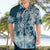 Polynesian Sea Turtle Hawaiian Shirt Tribal Blue LT6 - Polynesian Pride