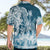 Polynesian Sea Turtle Hawaiian Shirt Tribal Blue LT6 - Polynesian Pride