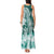 Polynesian Sea Turtle Tank Maxi Dress Tribal Green LT6 - Polynesian Pride