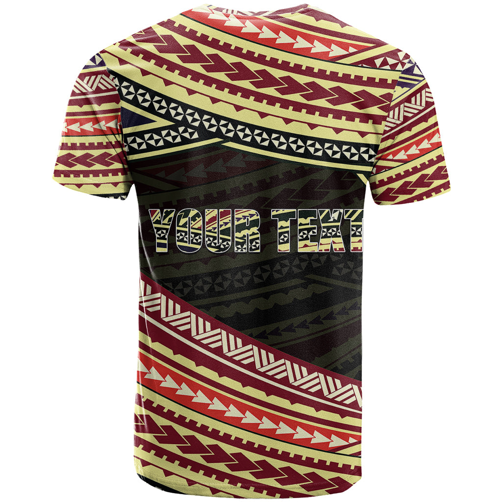 Custom Happy Fathers Day Polynesian T Shirt I Love You Dad LT6 - Polynesian Pride