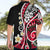 Plumeria Polynesian Hawaiian Shirt Trending Red LT6 - Polynesian Pride