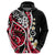 Plumeria Polynesian Hoodie Trending Red LT6 - Polynesian Pride