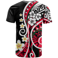 Plumeria Polynesian T Shirt Trending Red LT6 - Polynesian Pride