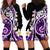 Plumeria Polynesian Hoodie Dress Trending Purple LT6 - Polynesian Pride