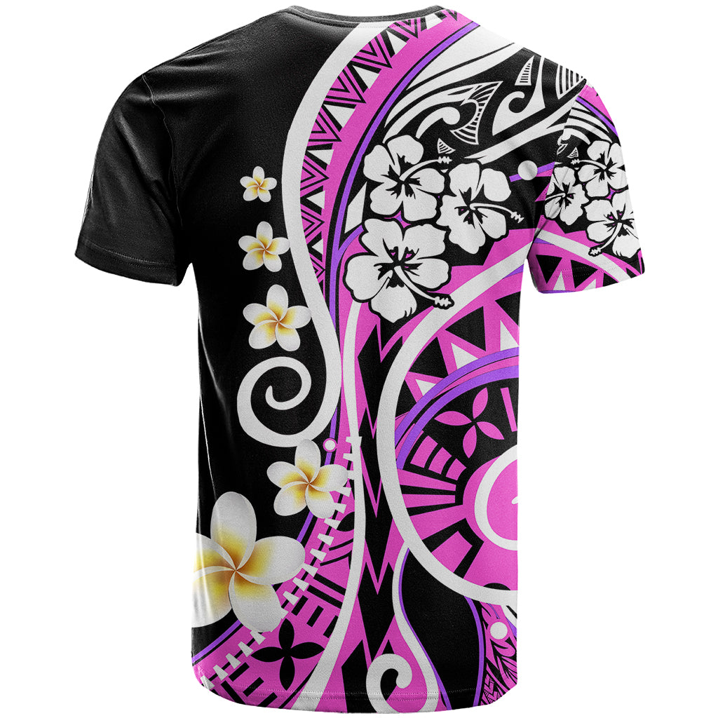 Plumeria Polynesian T Shirt Trending Pink LT6 - Polynesian Pride