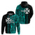 Custom Wallis and Futuna Hoodie Polynesian Tribal Green LT6 - Polynesian Pride