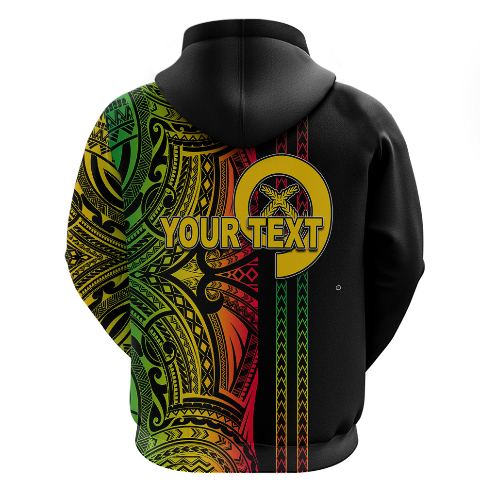 Custom Vanuatu Hoodie Polynesian Tribal LT6 - Polynesian Pride