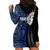 Custom Northern Mariana Islands Hoodie Dress Polynesian Tribal LT6 - Polynesian Pride