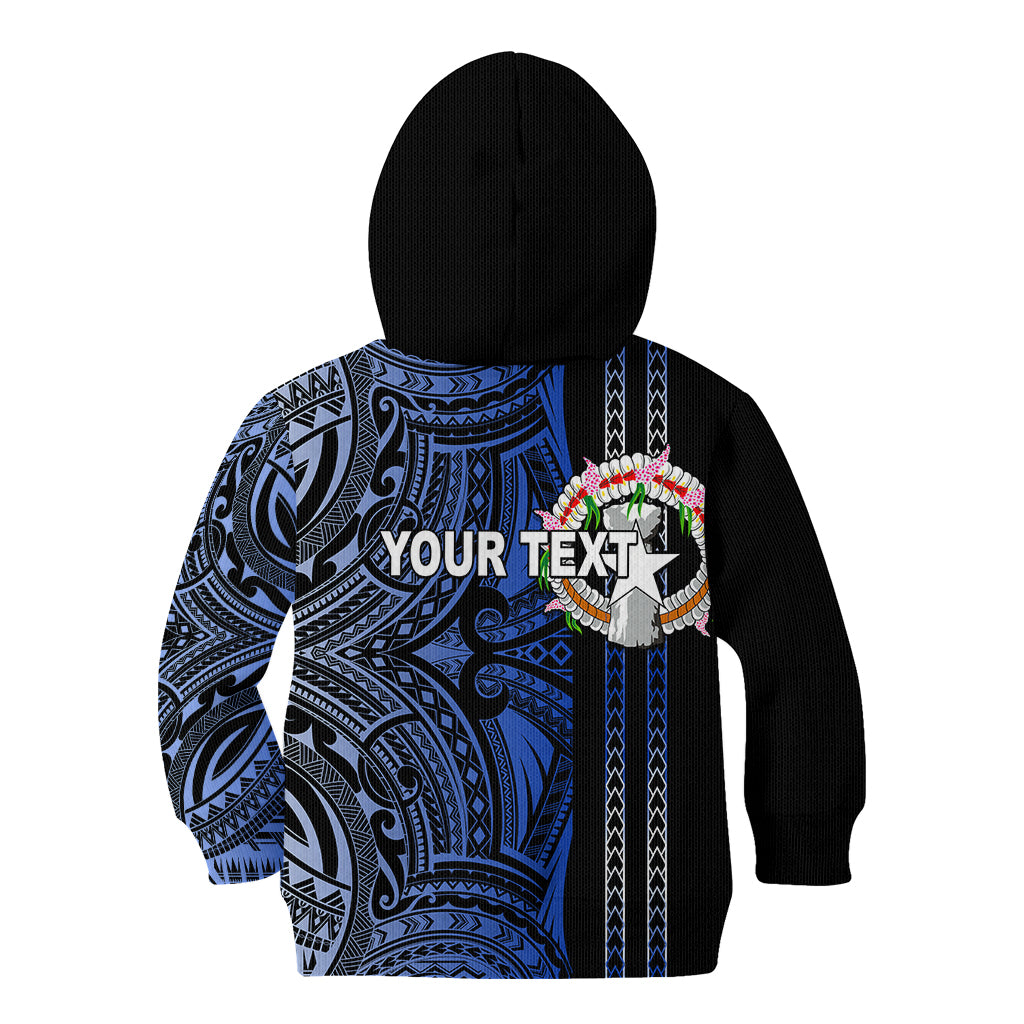 Custom Northern Mariana Islands Kid Hoodie Polynesian Tribal LT6 - Polynesian Pride
