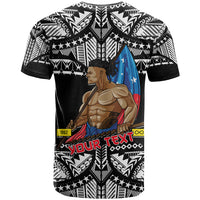 Custom Samoa Pride T Shirt Tribal Patterns Black LT6 - Polynesian Pride