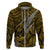 Polynesian Guam Hoodie with Coat of Arms Claws Style Gold LT6 - Polynesian Pride