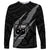 Polynesian Samoa Long Sleeve Shirt with Coat Of Arms Claws Style - Black LT6 Unisex Black - Polynesian Pride