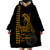 Custom Hawaii Wearable Blanket Hoodie King Kamehameha Day - Gold LT6 - Polynesian Pride