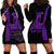 Custom Hawaii Hoodie Dress King Kamehameha Day - Purple LT6 - Polynesian Pride