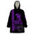 Custom Hawaii Wearable Blanket Hoodie King Kamehameha Day - Purple LT6 One Size Purple - Polynesian Pride