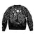Matariki New Zealand Bomber Jacket Maori New Year White LT6 - Polynesian Pride