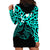 Matariki New Zealand Hoodie Dress Maori New Year Turquoise LT6 - Polynesian Pride