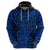 New Zealand Hoodie Maori Pattern Blue LT6 - Polynesian Pride