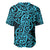 New Zealand Baseball Jersey Maori Pattern Light Blue LT6 - Polynesian Pride