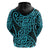 New Zealand Hoodie Maori Pattern Light Blue LT6 - Polynesian Pride