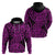 New Zealand Hoodie Maori Pattern Purple LT6 - Polynesian Pride