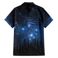 Matariki Te Tau Hou Māori Family Matching Puletasi and Hawaiian Shirt New Zealand Starry Sky LT7 - Polynesian Pride