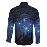 Matariki Te Tau Hou Māori Family Matching Puletasi and Hawaiian Shirt New Zealand Starry Sky LT7 - Polynesian Pride