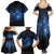 Matariki Te Tau Hou Māori Family Matching Summer Maxi Dress and Hawaiian Shirt New Zealand Starry Sky