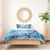 World Ocean Day Polynesian Pattern Bedding Set Crystal Waves