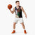 New Caledonia Kanaky Personalized Basketball Jersey Kagu Bird Emblem - Polynesian Pride