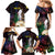 New Caledonia Kanaky Personalized Family Matching Mermaid Dress and Hawaiian Shirt Kagu Bird Emblem - Polynesian Pride