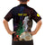 New Caledonia Kanaky Personalized Family Matching Tank Maxi Dress and Hawaiian Shirt Kagu Bird Emblem - Polynesian Pride