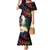New Caledonia Kanaky Personalized Mermaid Dress Kagu Bird Emblem - Polynesian Pride