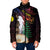 New Caledonia Kanaky Personalized Padded Jacket Kagu Bird Emblem - Polynesian Pride