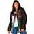 New Caledonia Kanaky Personalized Padded Jacket Kagu Bird Emblem - Polynesian Pride