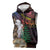 New Caledonia Kanaky Personalized Sleeveless Zip Hoodie Kagu Bird Emblem - Polynesian Pride