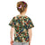 New Zealand Christmas Kid T Shirt Romantic Tui Birds on Pohutukawa - Ivory - Polynesian Pride